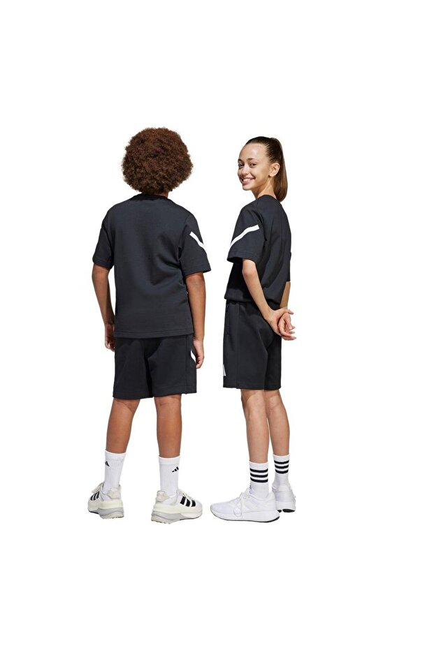 Çocuk Siyah Shorts (1/2) J Zne Shorts Jd0010 - 6