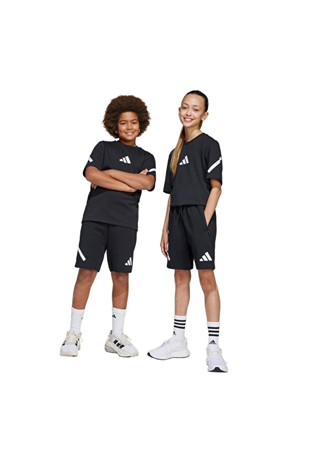 Çocuk Siyah Shorts (1/2) J Zne Shorts Jd0010 - 7