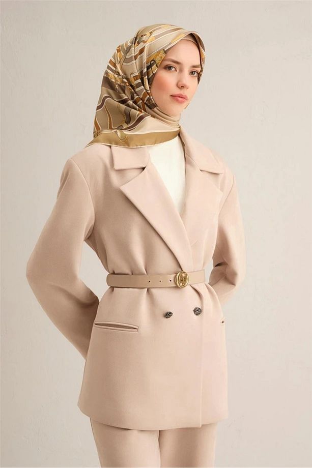 34 Twill Ipek Eşarp 9315d - 1