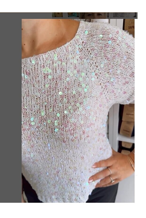 Shine Pullu Pamuk İp - 1