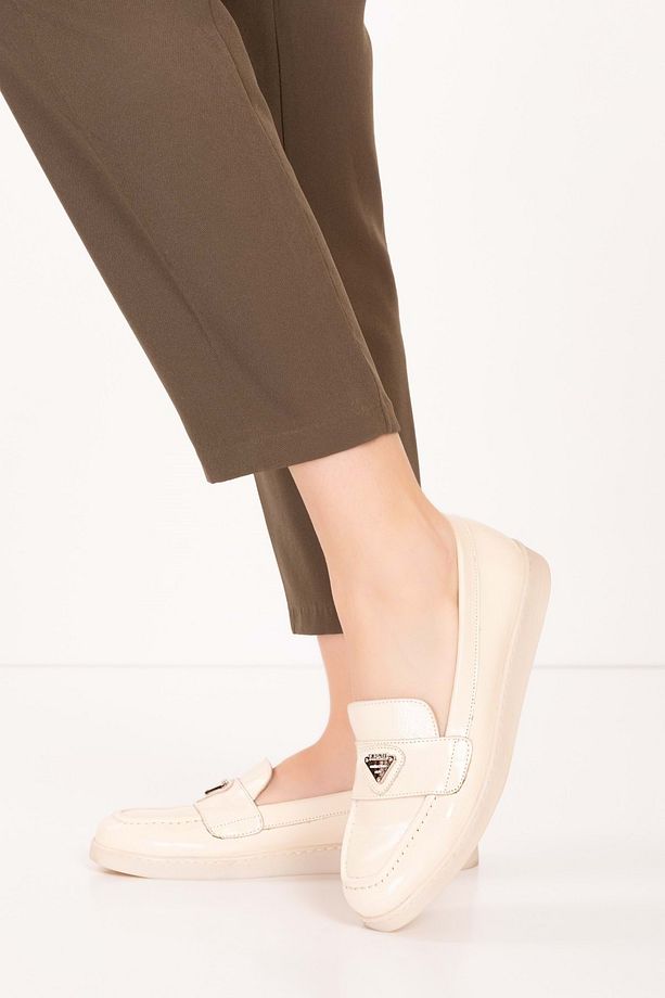 Kadın Hakiki Deri Günlük Şık Loafer Anl.3200 - 1