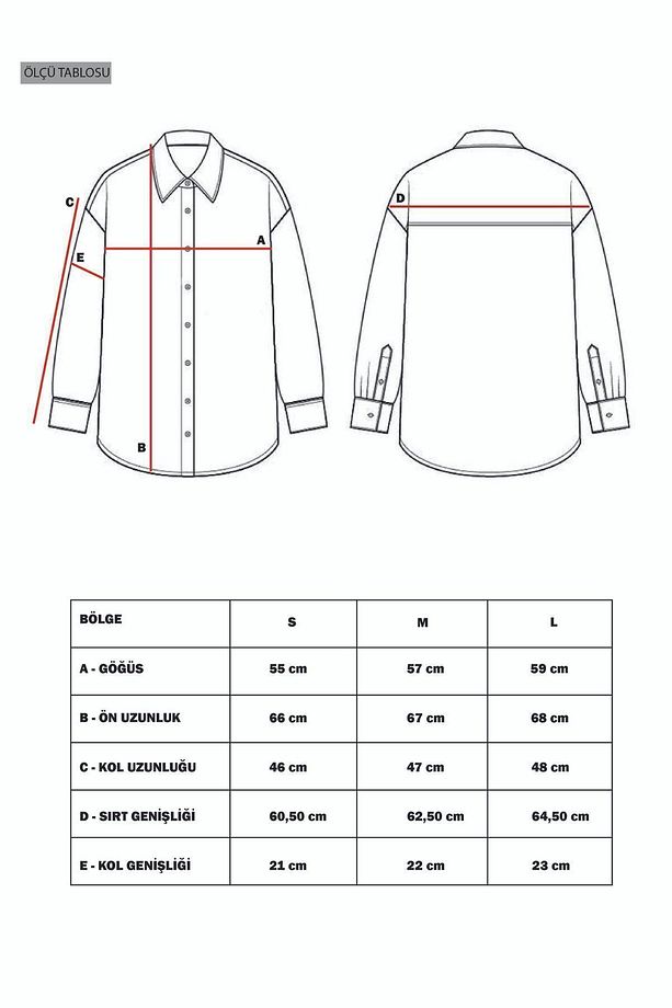 Mavi Oversize tek cepli gabardin rahat kesim soft dokulu pamuk kadın gömlek  | MKW168174-01 - 9
