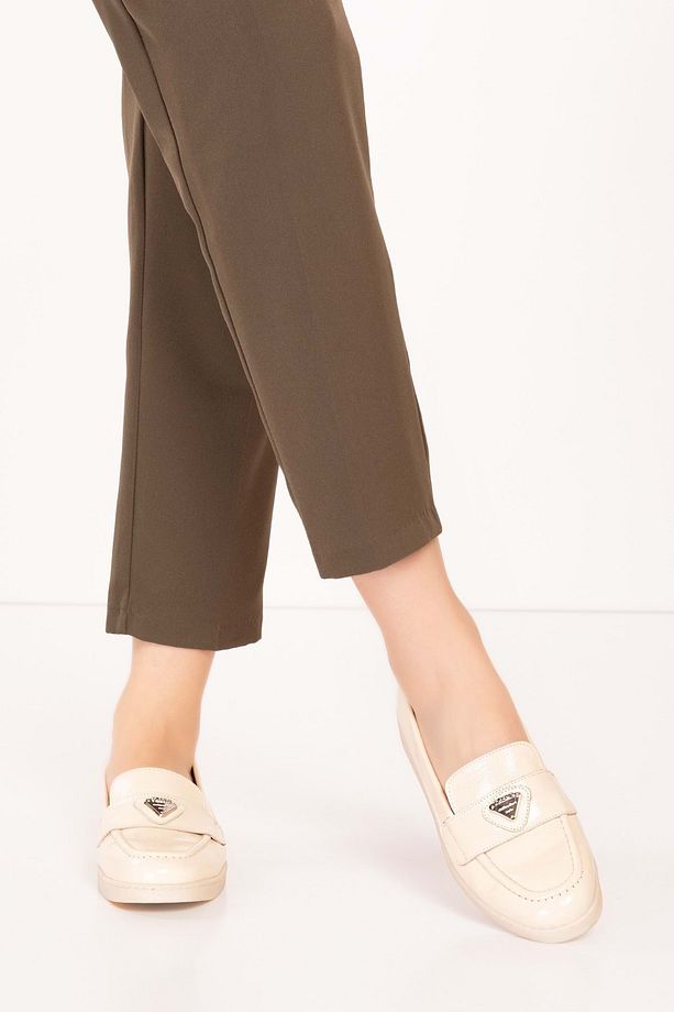 Kadın Hakiki Deri Günlük Şık Loafer Anl.3200 - 8