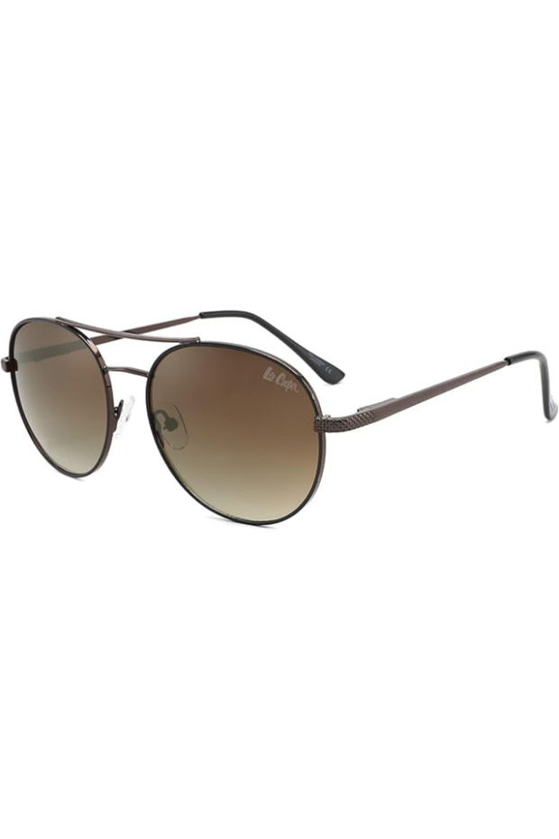 Unisex Polarized Sunglasses Brown Mirror Lens - LC1035C03