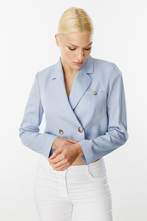 سترة قصيرة بأزرار - 3