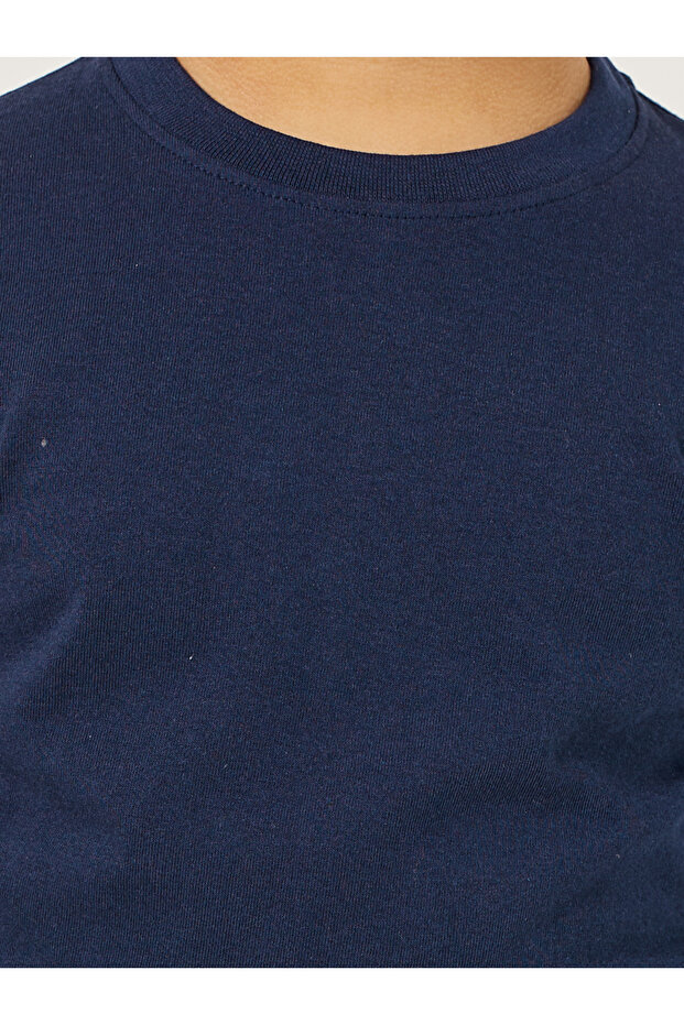 تي شيرت سادة برقبة دائرية - 3