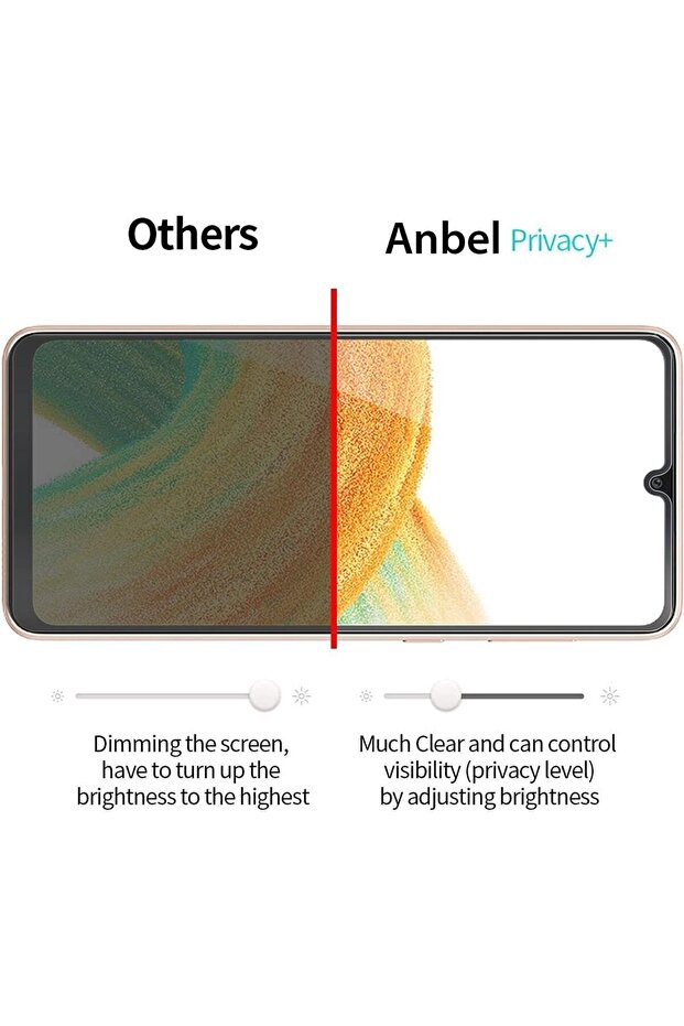 واقي شاشة شبحي متوافق مع Vivo Y21s بتغطية كاملة، شبح زجاجي مخفي - نحيف للغاية - 4