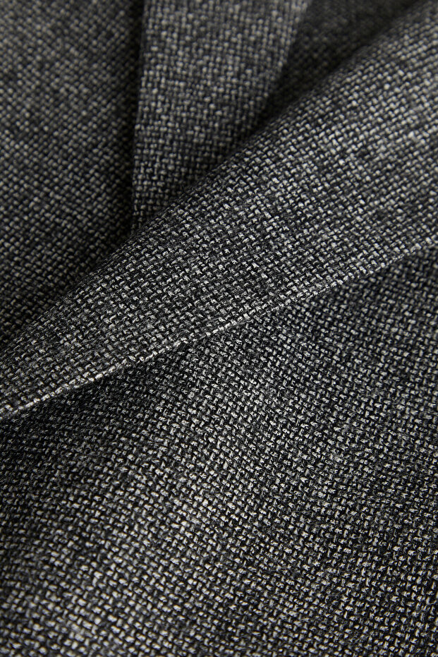 GRİ DÜĞMELİ CEKET - 5