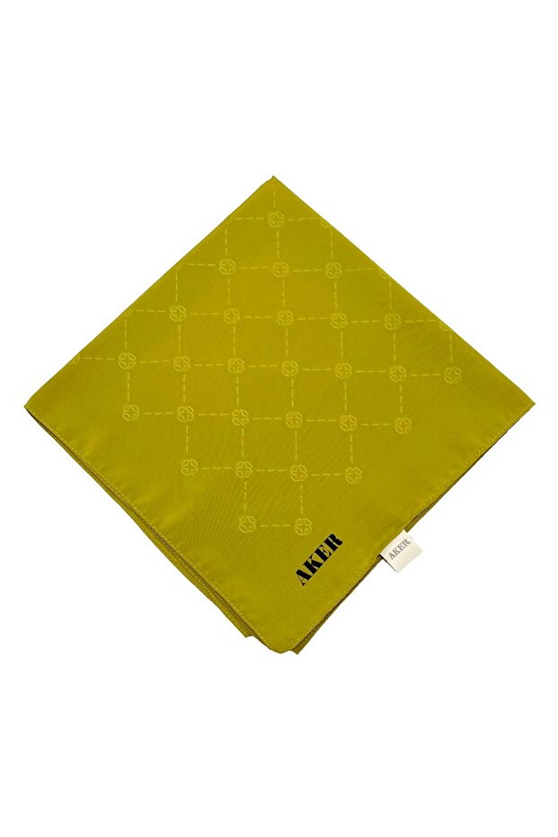 Monogram Eşarp - Sarı 952 - 1