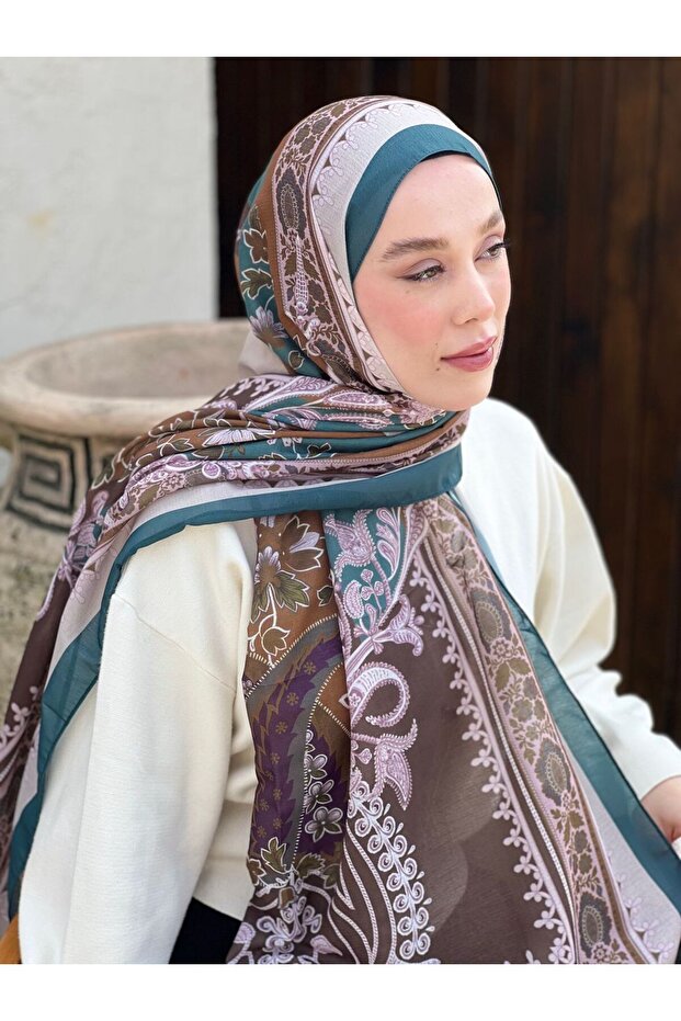 شال لينا بنمط مكناس - 2