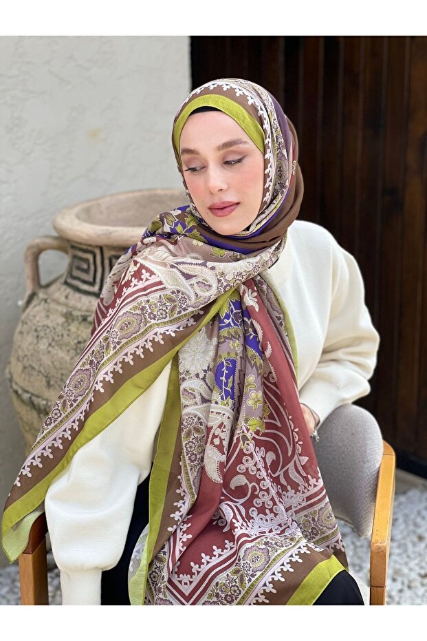 Meknes Pattern Lina Shawl - 3