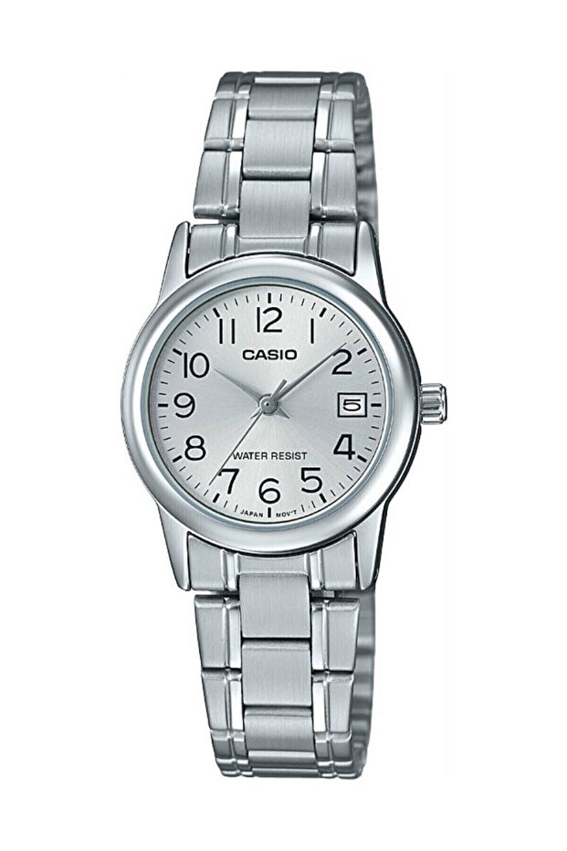 Silver Color Steel Case Women Wrist Watch