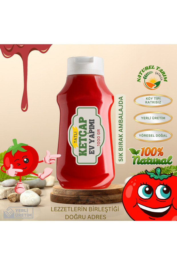 KÖY TİPİ KETÇAP ( TATLI ) 1000 GR - 1