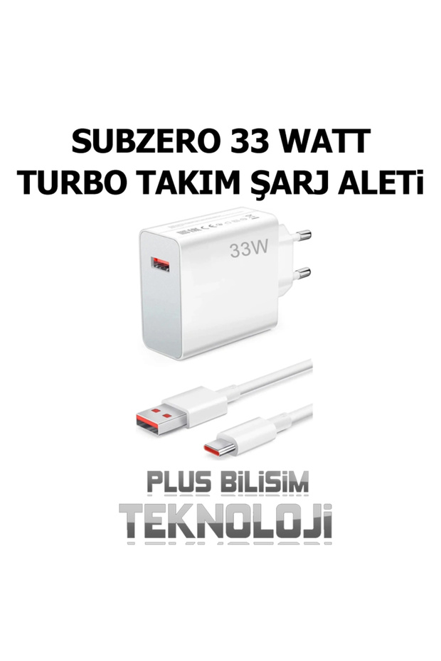 33 Watt Type C Set Turbo Şarj Aleti ve Kablosu (Set) Hızlı Şarj Özellikli SG37 - 3