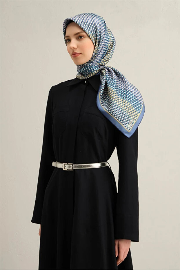 81 Twill İpek Eşarp 9319D - 2