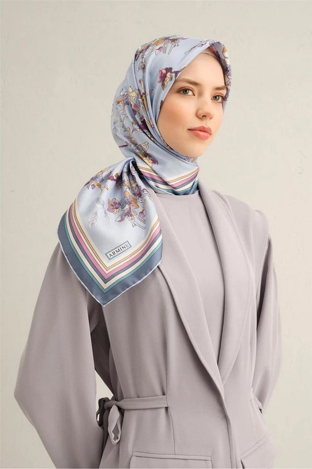 36 Twill Ipek Eşarp 9316d - 3
