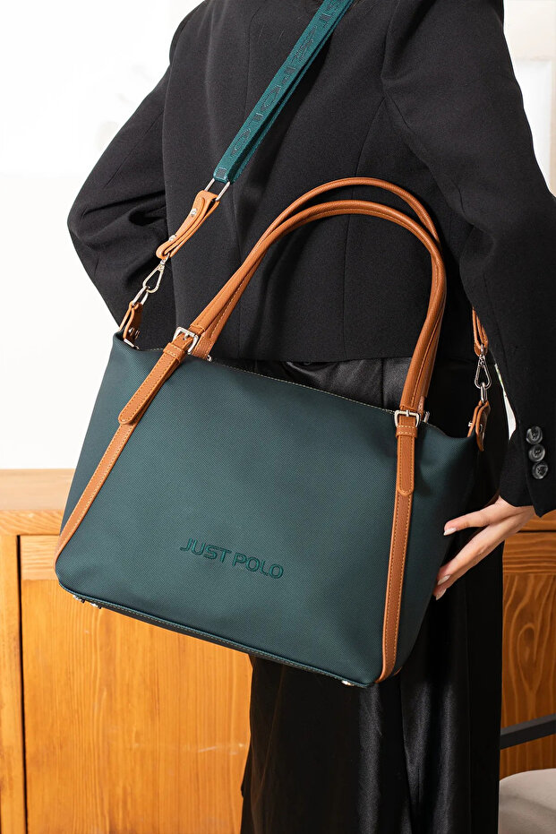 Women's New Season Adjustable Long Strap Large Size Hand and Shoulder Bag 236037 Pc
