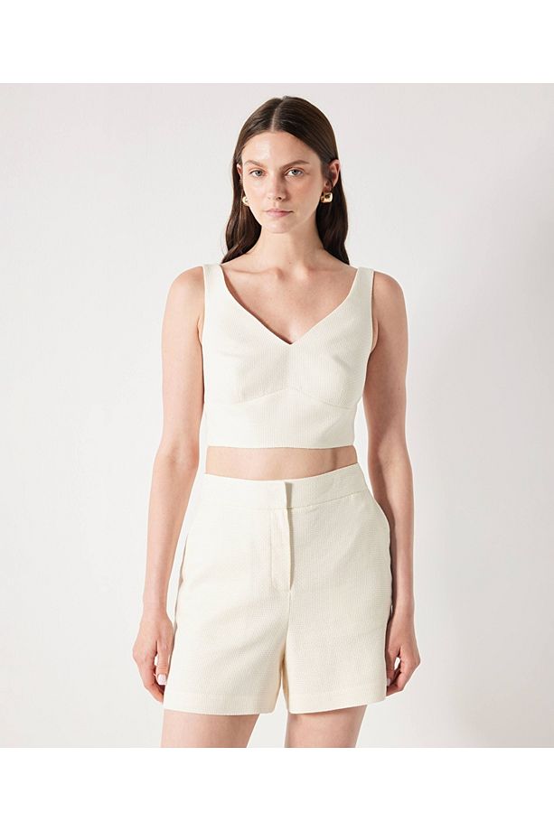 Dokuma crop bluz - 1