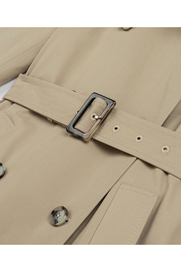 Kuşaklı trençkot - 2