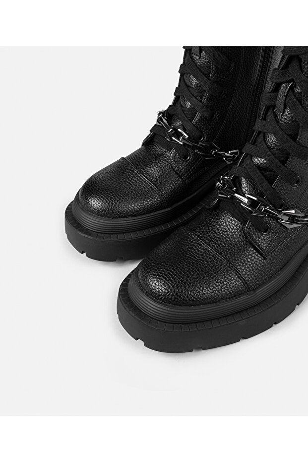 Metal aksesuarlı bot - 4