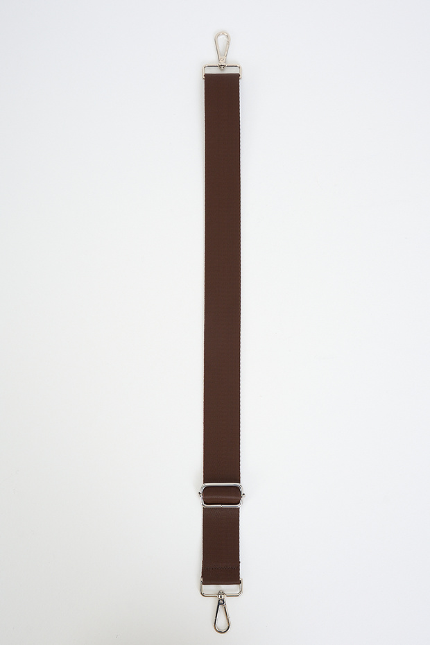 حقيبة بنية قابلة للتعديل - 110 سم، عرض: 4 سم، بوليستر - 3