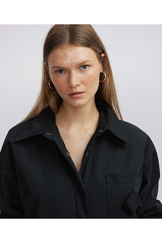 Gömlek yaka mont - 1