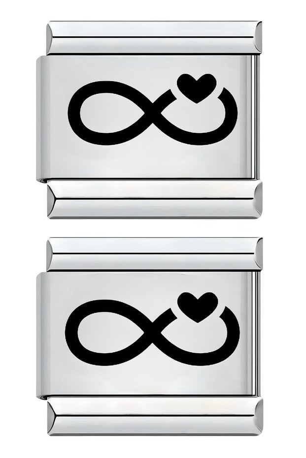 Heart Infinity - Italian Charm