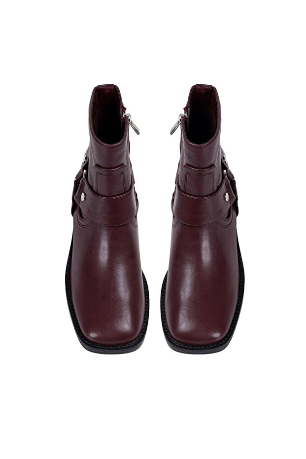 Metal aksesuarlı bot - 4