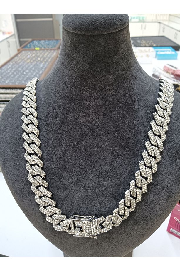Cuban Chain Çelik Kolye - 1