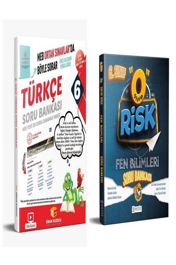Sinan Kuzucu Yayınları 6. Sınıf | Türkçe Soru Bankası / Netiz 6 Fen - 1