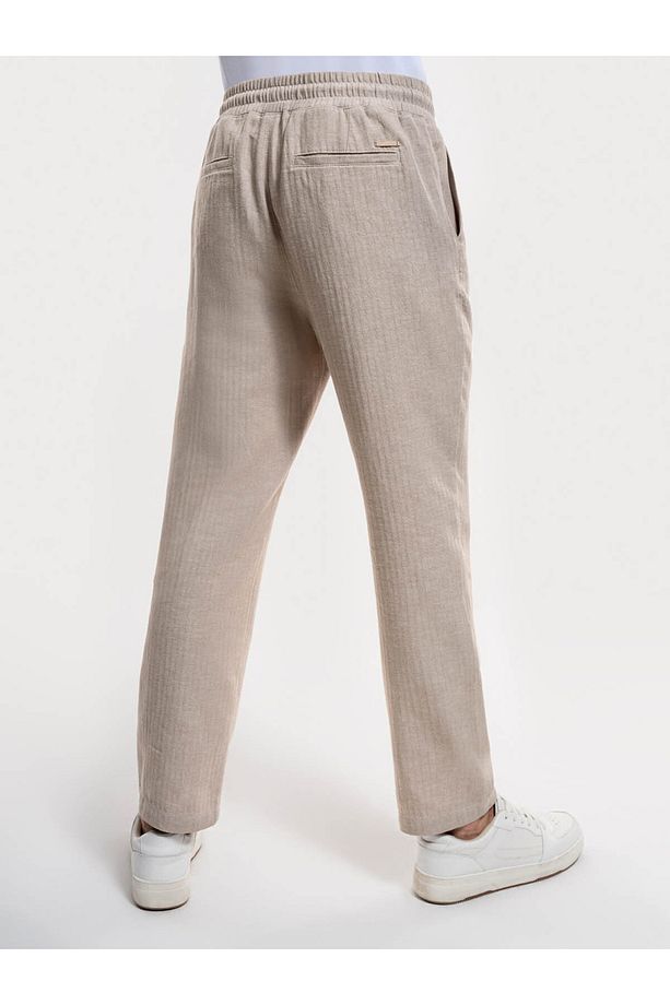 Regular Fit Bej Erkek Pantolon LF2035171 - 3