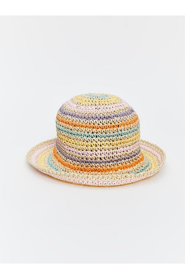 LCW ACCESSORIES Kız Çocuk Hasır Şapka - 2