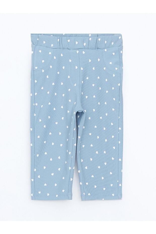 Lcw Kids Elastic Waist Printed Girls' Leggings