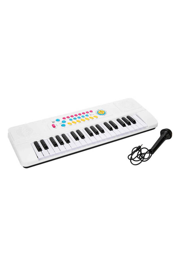 Mikrofonlu Elektronik Org 37 Tuşlu Kayıt Ve Playback Fonksiyonlu Org - 1