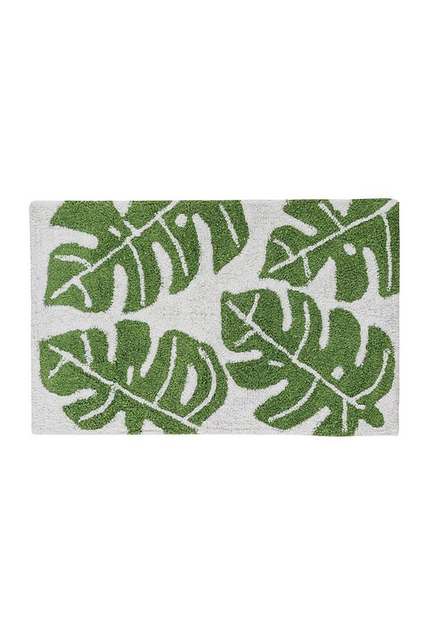 LCW HOME  Yaprak Baskılı Banyo Paspası 50x80 Cm - 6