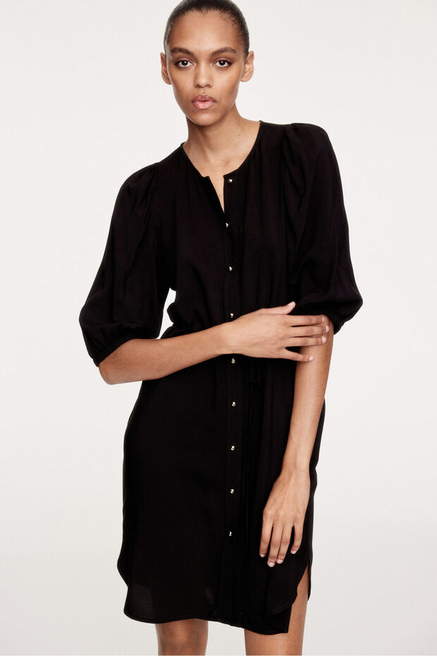 Kabarık Kollu Elbise - 2