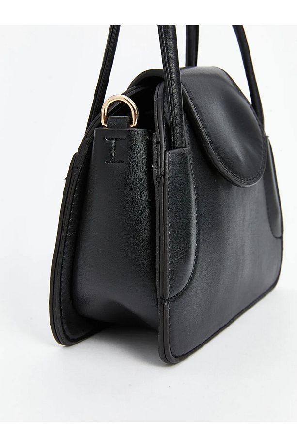 LCW ACCESSORIES Siyah Çıkarılabilir Askılı Kadın Omuz Çantası - 4