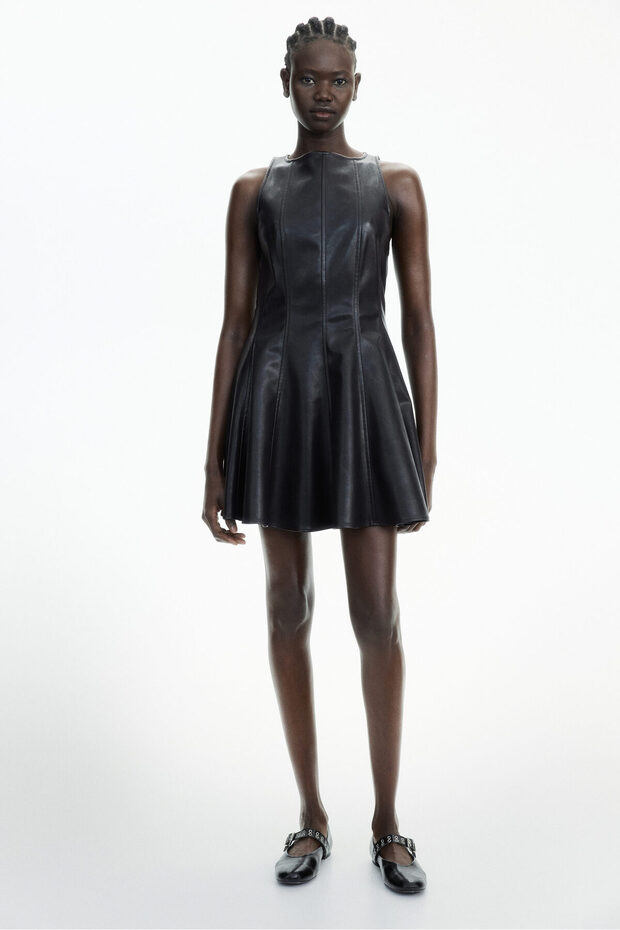 Kaplamalı Elbise - 2