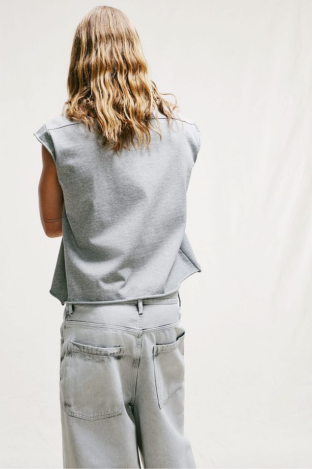 Kolsuz Üst Oversized Fit - 4