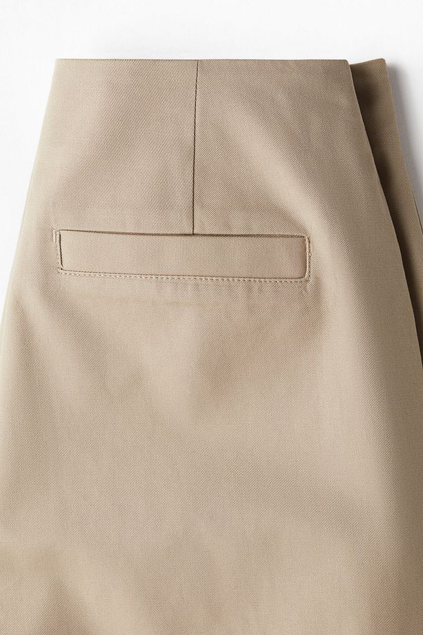 Gabardin Şort Etek - 6