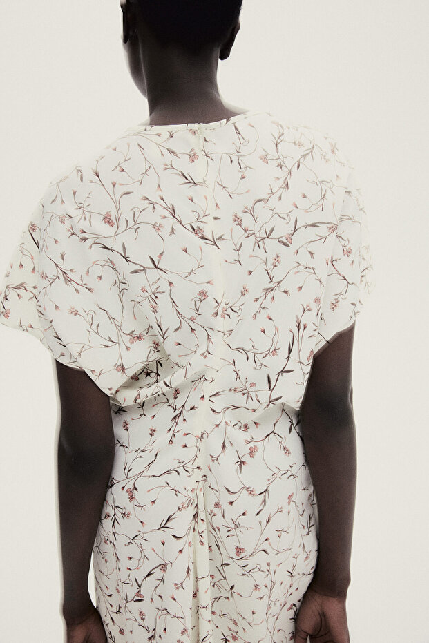 Beli Daralan Elbise - 5