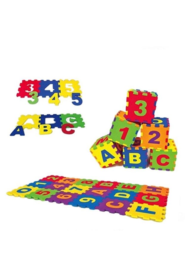 90-221 Harf Rakam Puzzle 9X9 - 2