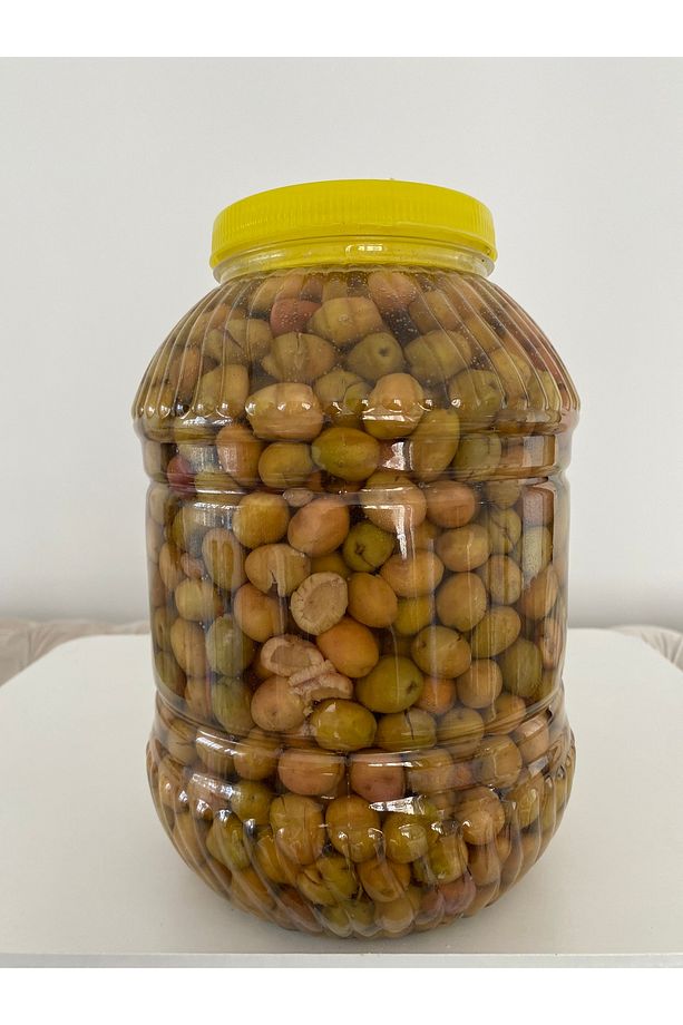 Yeşil Kırma Zeytin 4 Adet 5 Litrelik Pet Şişe ( Net : 14 Kg ) - 4