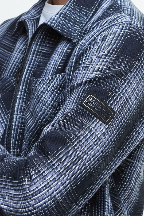 B.Intl Arne Checked Dış Gömlek BK11 Black - 6
