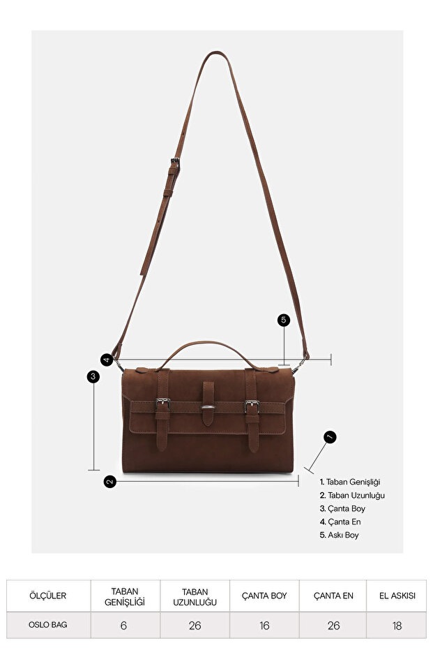Kadın Bej Oslo Çanta - 6