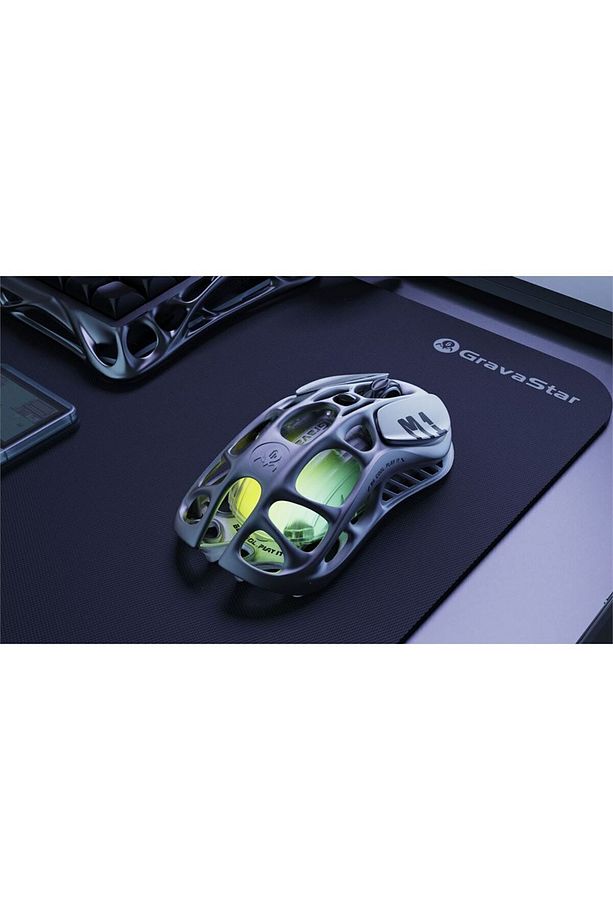 Mercury M1 Pro Rgb 26k Dpı Optik Gaming Mouse Kablosuz Programlanabilir 5 Tuşlu Gri - 8