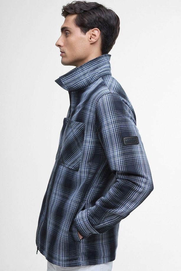 B.Intl Arne Checked Dış Gömlek BK11 Black - 5