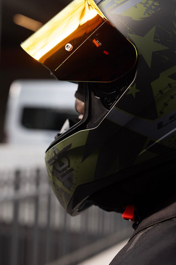 RAPID 2 RACE THUNDER BIRDS MAT YEŞİL-SİYAH-GRİ KASK - 4