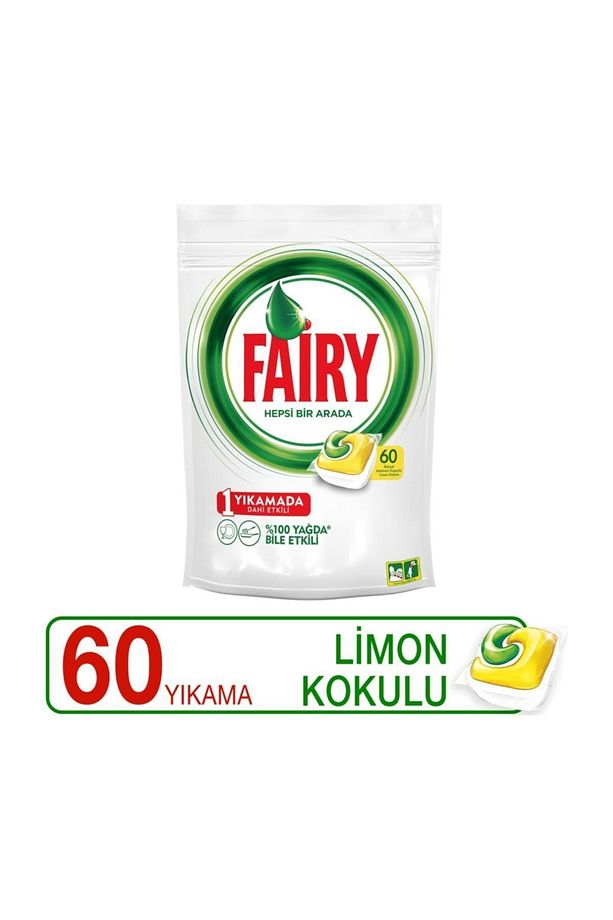 Hepsi Bir Arada 60 Yıkama Bulaşık Makinesi Deterjanı Tableti - 6