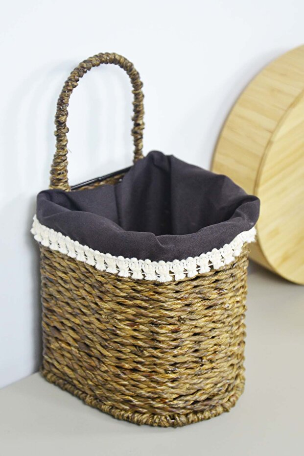 Hasır Kaşıklık Ve Poşetlik D Model Asmalı - 2